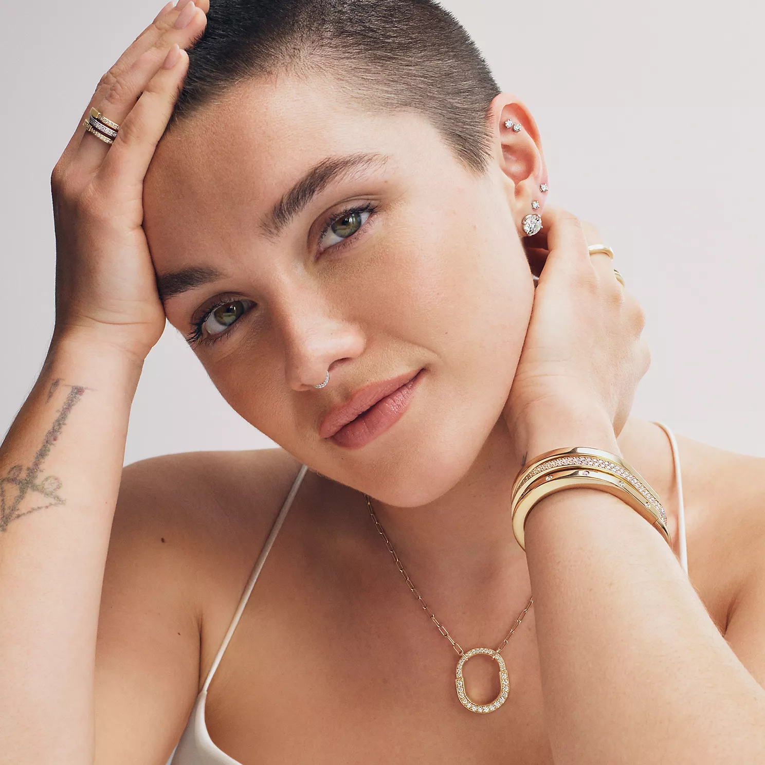 Florence Pugh is Tiffany’s latest ambassador for its Lock Campaign